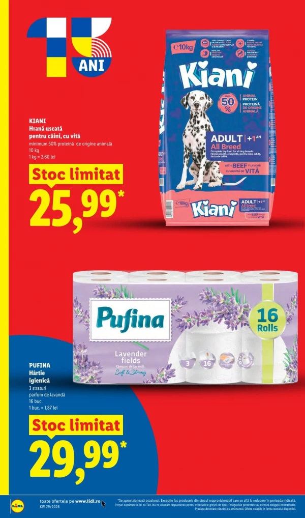 Catalog Lidl - Catalogul cu reduceri, pagina 34: reduceri și oferte 13 - 19 iulie 2026
