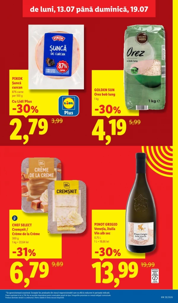Catalog Lidl - Catalogul cu reduceri, pagina 7: reduceri și oferte 13 - 19 iulie 2026