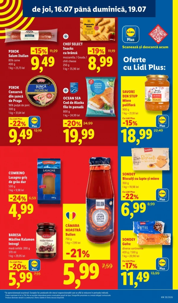 Catalog Lidl - Catalogul cu reduceri, pagina 71: reduceri și oferte 13 - 19 iulie 2026