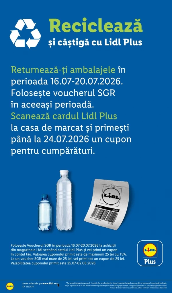 Catalog Lidl - Catalogul cu reduceri, pagina 54: reduceri și oferte 13 - 19 iulie 2026
