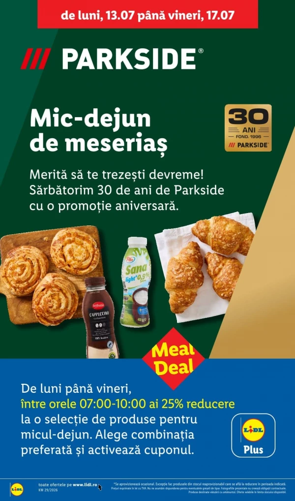 Catalog Lidl - Catalogul cu reduceri, pagina 50: reduceri și oferte 13 - 19 iulie 2026