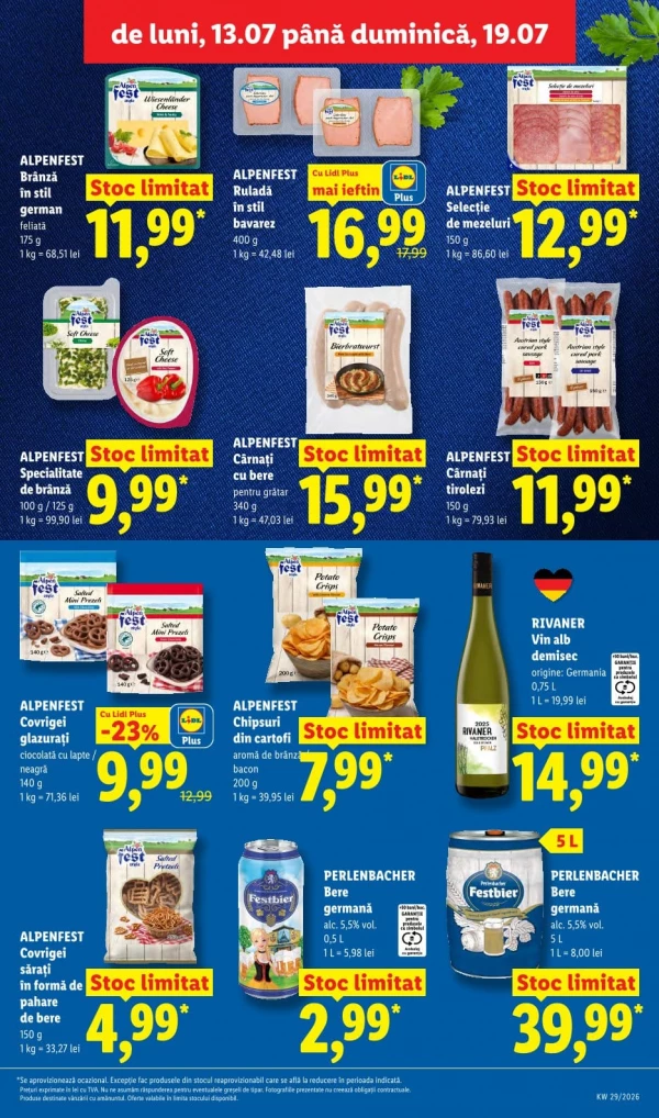 Catalog Lidl - Catalogul cu reduceri, pagina 25: reduceri și oferte 13 - 19 iulie 2026
