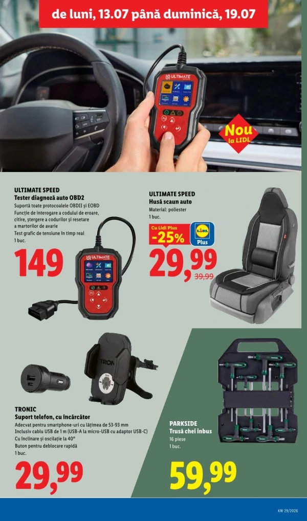 Catalog Lidl - Catalogul cu reduceri, pagina 43: reduceri și oferte 13 - 19 iulie 2026