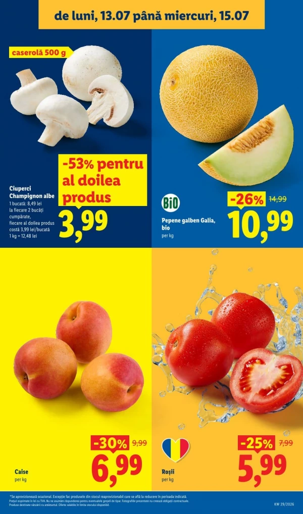 Catalog Lidl - Catalogul cu reduceri, pagina 9: reduceri și oferte 13 - 19 iulie 2026