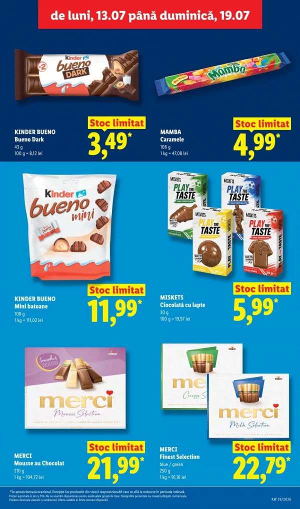 Catalog Lidl - Catalogul cu reduceri, pagina 33: reduceri și oferte 13 - 19 iulie 2026