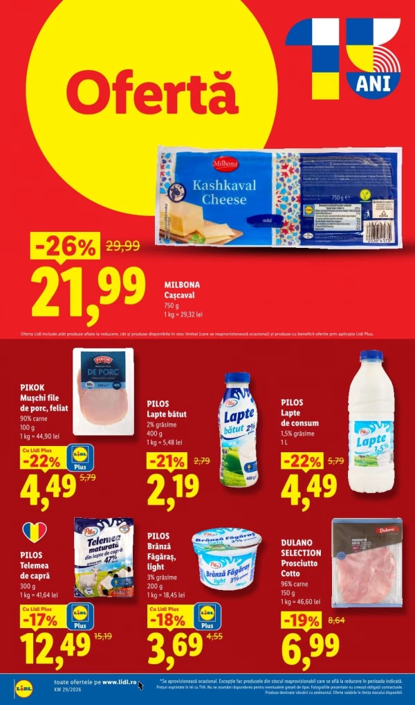 Catalog Lidl - Catalogul cu reduceri, pagina 70: reduceri și oferte 13 - 19 iulie 2026
