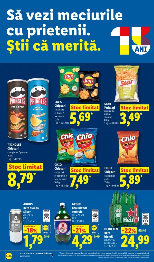 Catalog Lidl - Catalogul cu reduceri, pagina 18: reduceri și oferte 13 - 19 iulie 2026