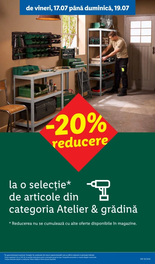 Catalog Lidl - Catalogul cu reduceri, pagina 97: reduceri și oferte 13 - 19 iulie 2026