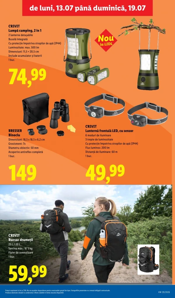Catalog Lidl - Catalogul cu reduceri, pagina 47: reduceri și oferte 13 - 19 iulie 2026