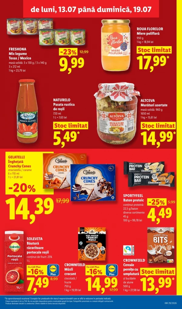 Catalog Lidl - Catalogul cu reduceri, pagina 15: reduceri și oferte 13 - 19 iulie 2026