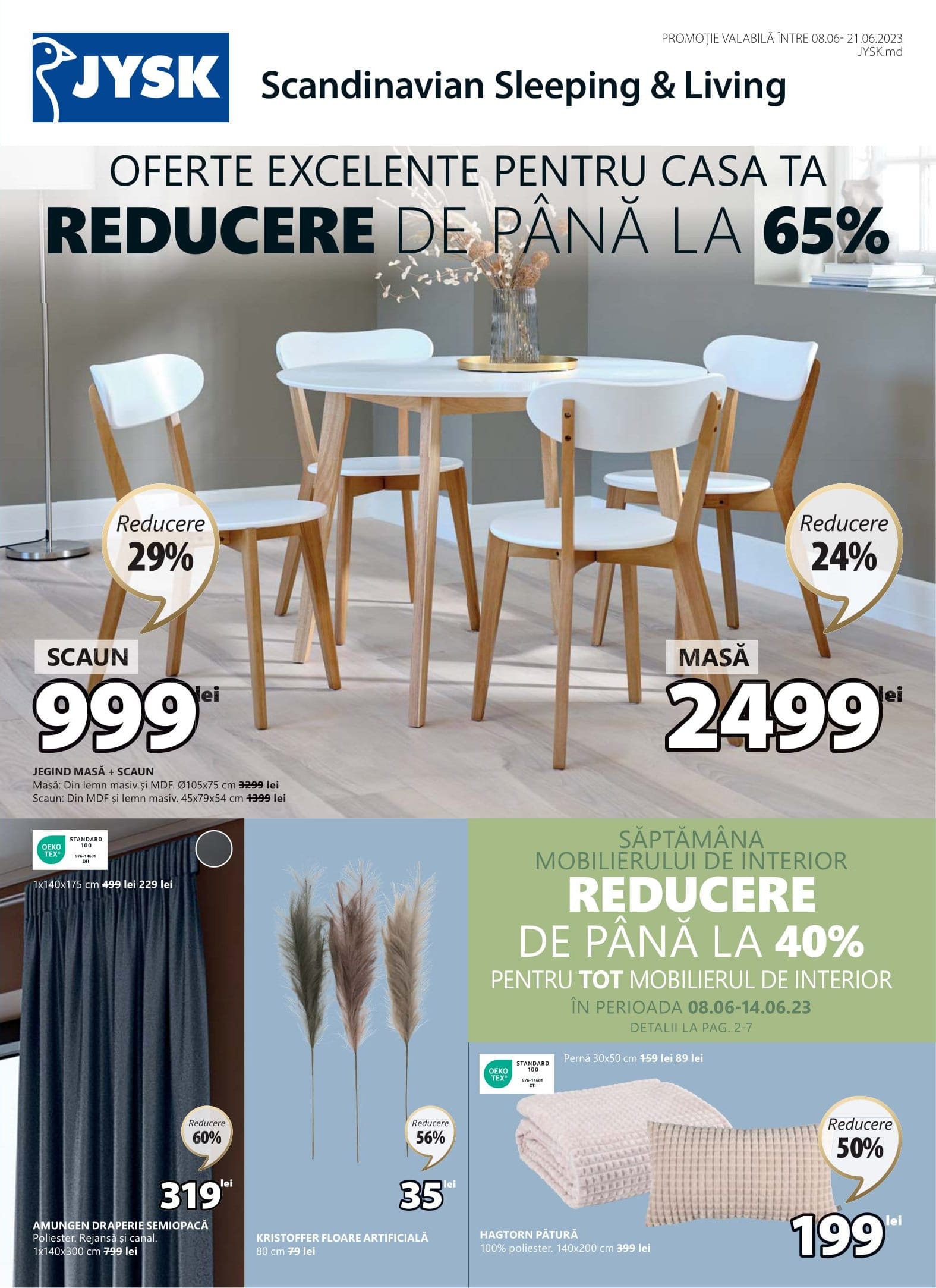 Jysk catalog cu reduceri 08 21 June 2023
