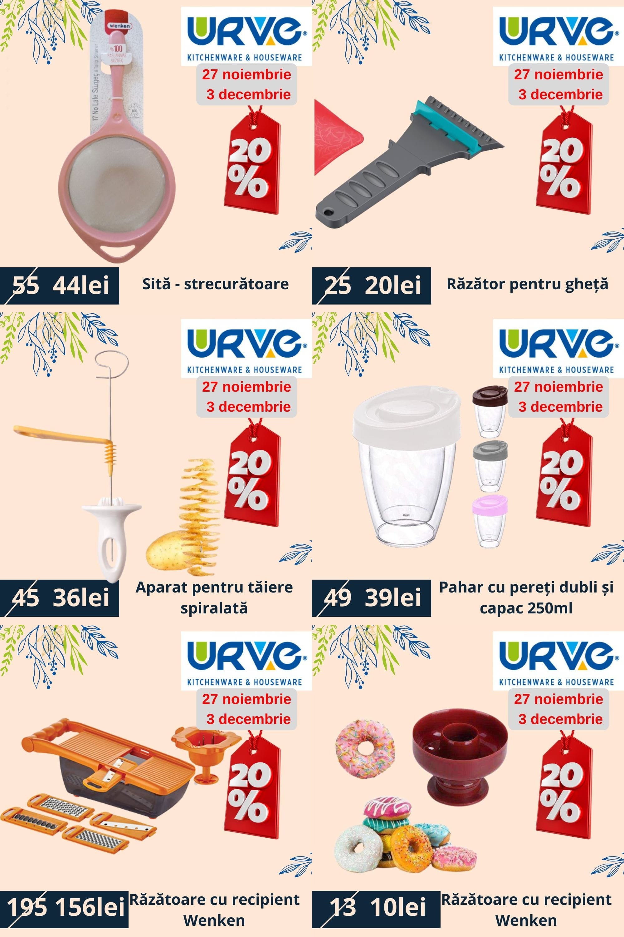 Telemarket - -20% toate produsele URVE - 3