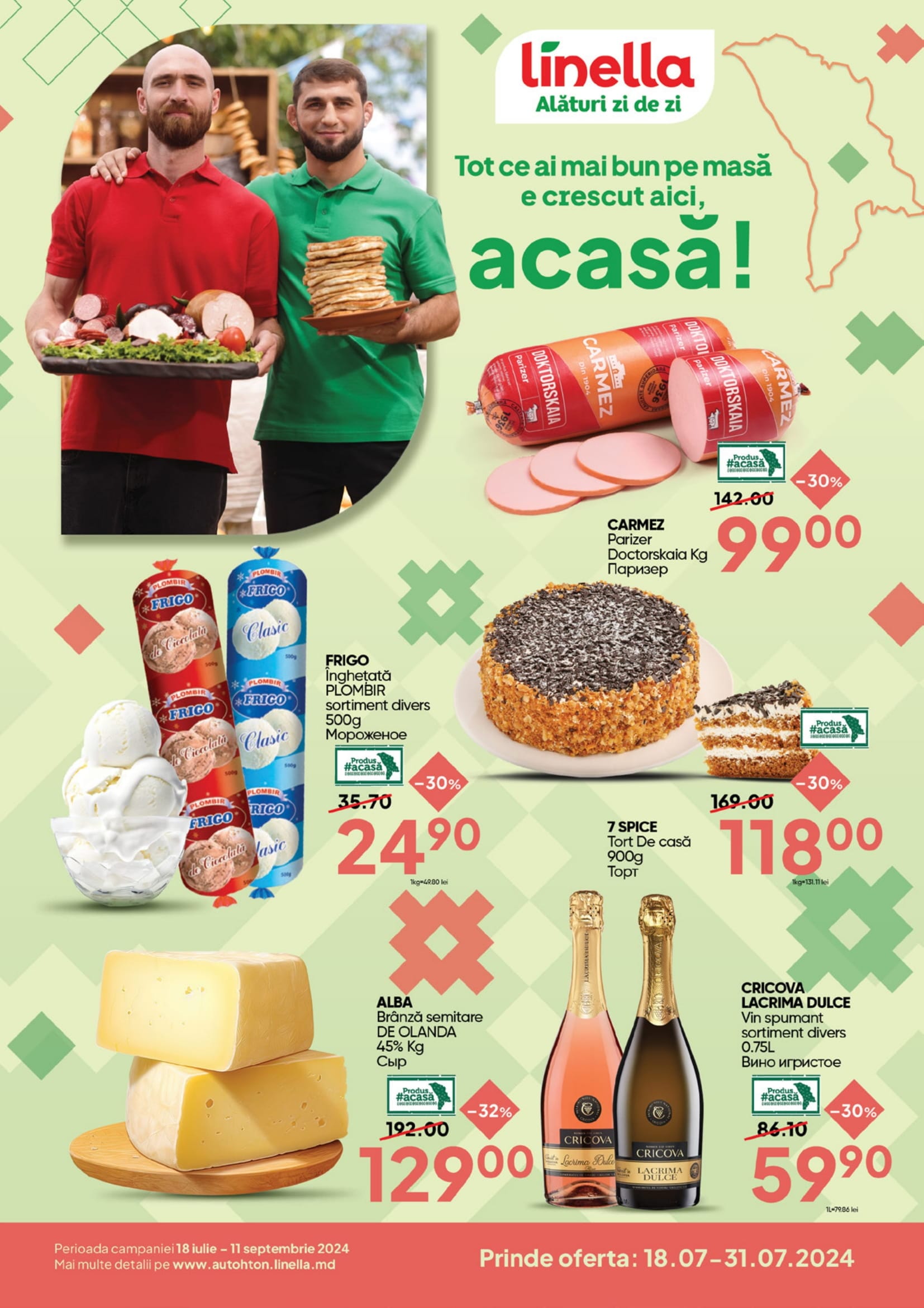 Linella каталог со скидками 18 июля 01 августа 2024