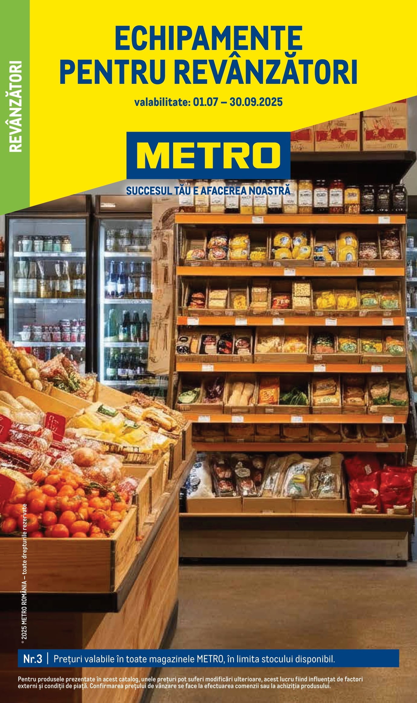 Metro Equipment for your store 01 August 30 September 2025