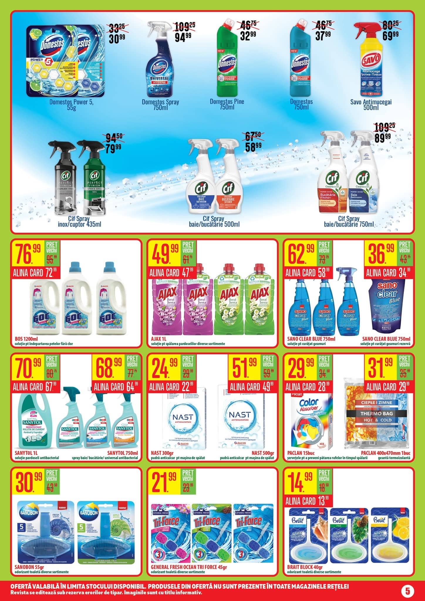 Alina Cosmetics catalog cu reduceri May 2025