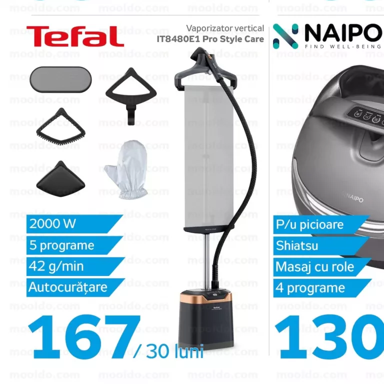 Vaporizator vertical IT8490E0 Pro Style Care