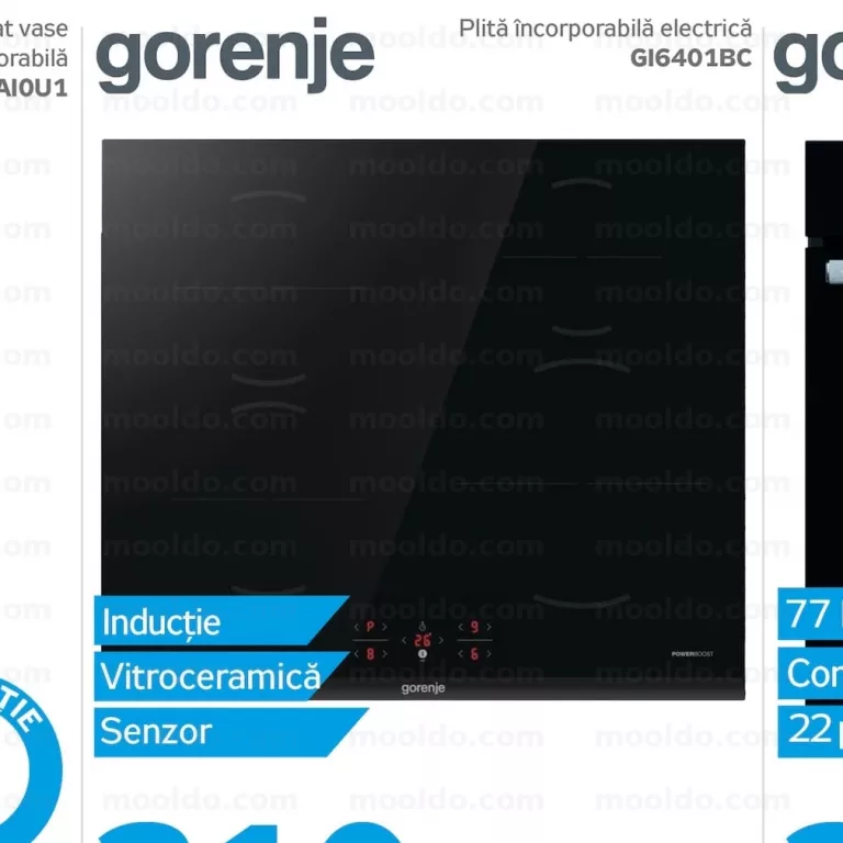 Plită încorporabilă electrică GI6401BC