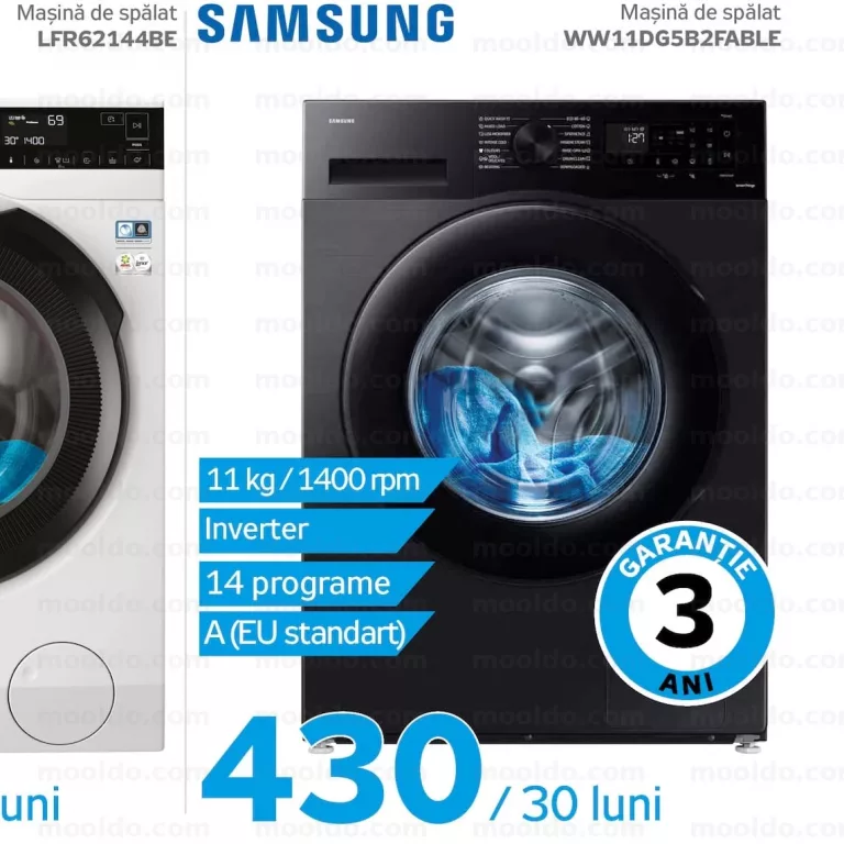 Mașină de spălat SAMSUNG WW11DG5B2FABLE