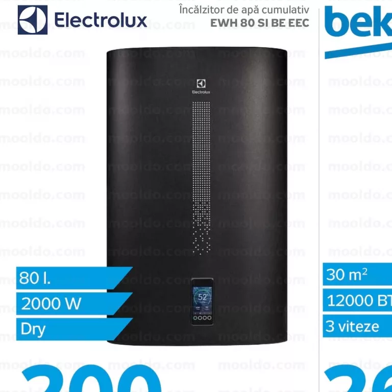 Încălzitor de apă cumulativ EWH 80 SI BE EEC
