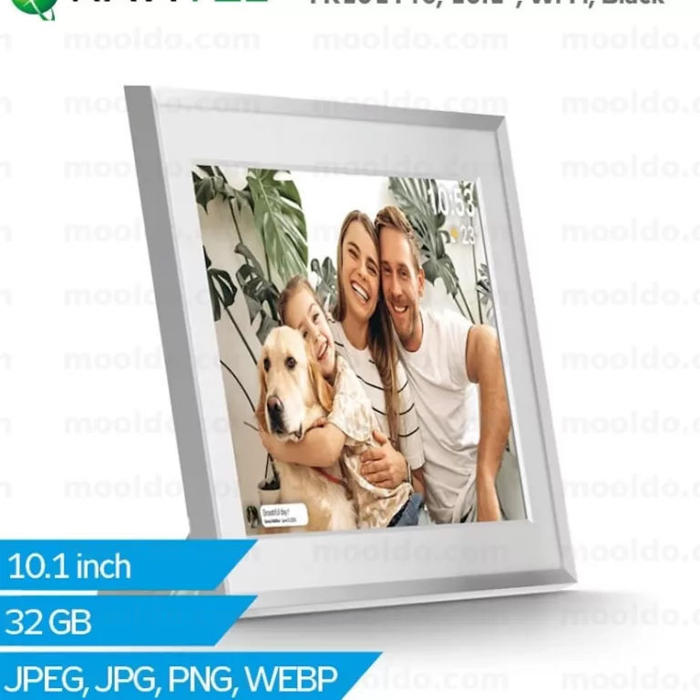 Ramă foto digitală FR101 Pro, 10.1", Wi-Fi, Black
