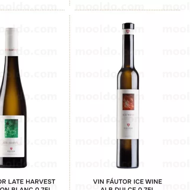 VIN FĂUTOR ICE WINE ALB DULCE 0,75L