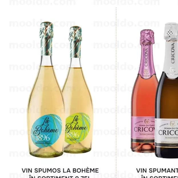 VIN SPUMOS LA BOHÈME ÎN SORTIMENT 0,75L