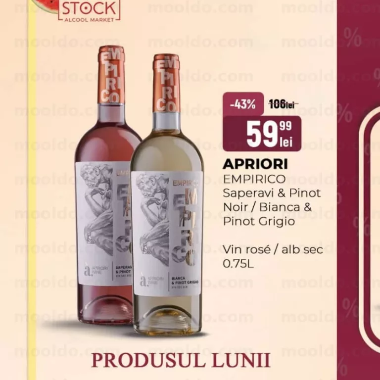 APRIORI EMPIRICO Saperavi & Pinot Noir / Bianca & Pinot Grigio