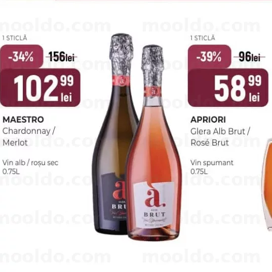 APRIORI Glera Alb Brut / Rosé Brut