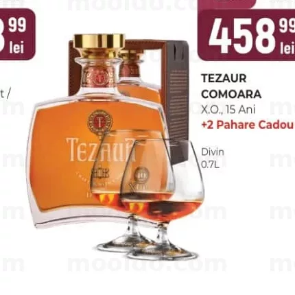 TEZAUR COMOARA X.O. 15 Ani +2 Pahare Cadou