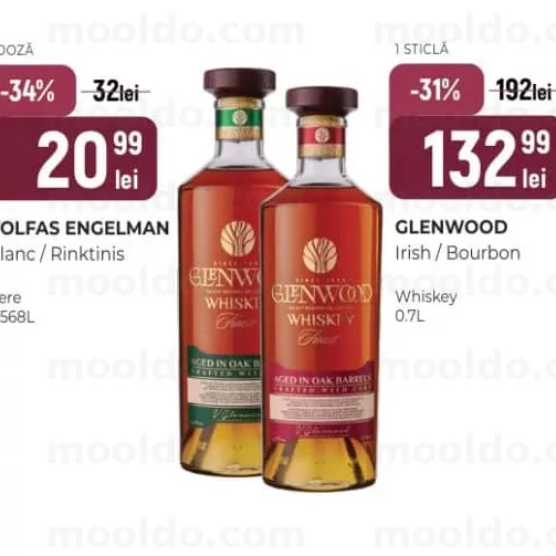 GLENWOOD Irish / Bourbon