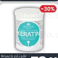 Mască p/u păr Keratin 1000 ml