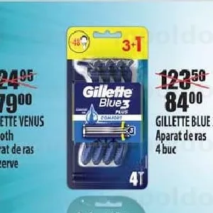 GILLETTE BLUE 3 Aparat de ras 4 buc