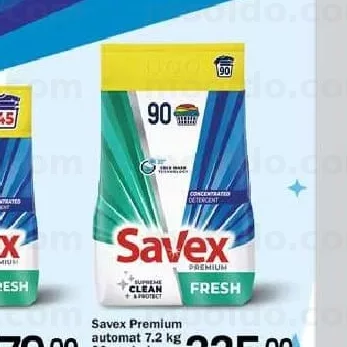 Savex Premium automat 7.2 kg 90 spalari