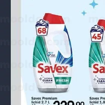 Savex Premium lichid 2.7 L 68 spalari