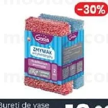Bureți de vase antibacterieni 2 buc.