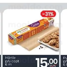 Hârtie p/u copt 6 m