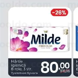 Hârtie igienică Milde