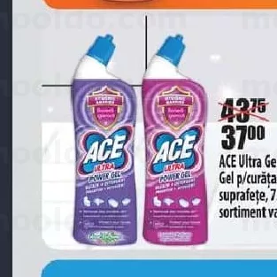 ACE Ultra Gel Gel p/curățare suprafețe, 750 ml sortiment variat