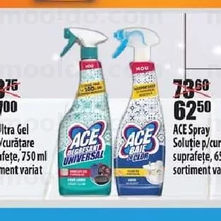 ACE Spray Soluție p/curățare suprafețe, 650 ml sortiment variat