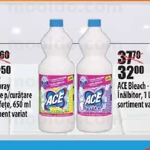 ACE Bleach - Clor înălbitor, 1 L sortiment variat