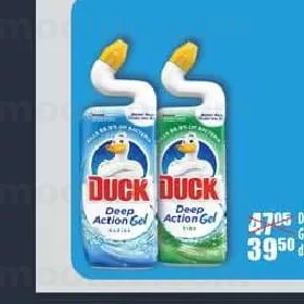 DUCK Deep Action Gel Gel p/u igiena și dezinfectare WC, 750 ml