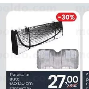 Parasolar auto 60X130 cm