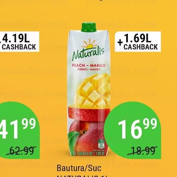 Băutură/Suc NATURALIS 1l