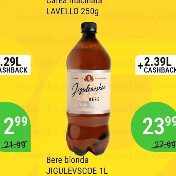 Bere blonda JIGULEVSCOE 1L