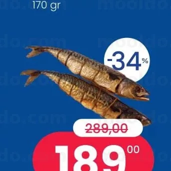 OCEAN FISH Macrou cu cap afumat la cald, kg