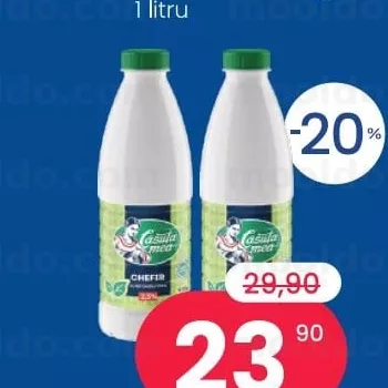 Biochefir 2.5% grasimi 0.93 l