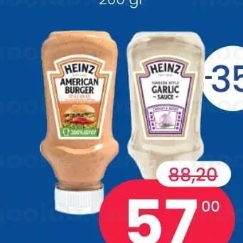 HEINZ Sos sortiment variat 220 ml