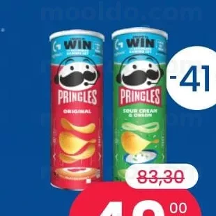Chipsuri PRINGLES sortiment variat 165 gr