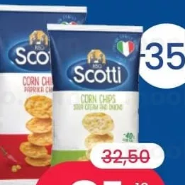 Кукурудзяні чіпси RISO SCOTTI асорті різноманітне 80 гр