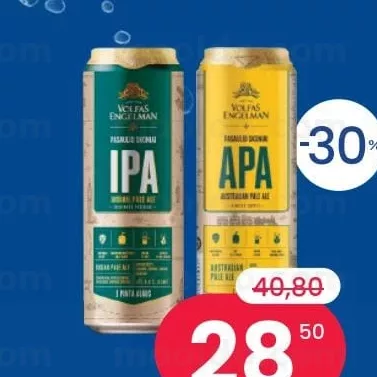 VOLFAS ENGELMAN Bere IPA/APA C/M, 0,568 l